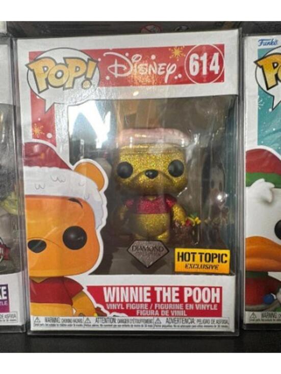 Funko Other - Funko Pop! Disney Winnie The Pooh Holiday Glitter (Hot Topic) 614